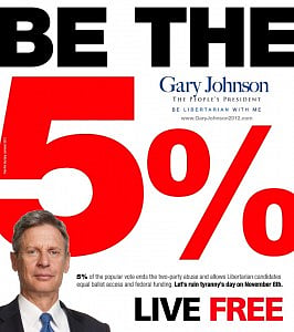 Photo courtesy: Official Facebook Page of Gary Johnson 