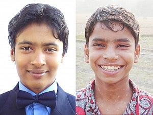 Left to right: Rajowl Karim and Oli Ullah 