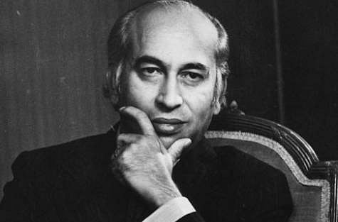 Pictured: Zulfikar Ali Bhutto. 