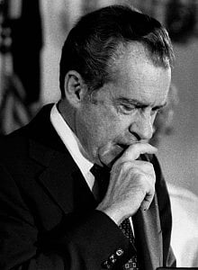Former U.S. President Nixon. 