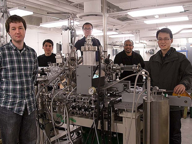 Pictured: The Princeton University research team behind the discovery. 