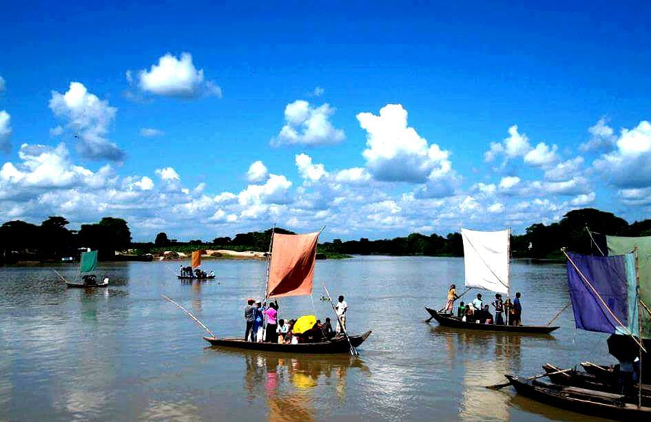  ছবিঃ শীতলক্ষ্যা নদী, কাপাসিয়া বাজার ঘাট, গাজীপুর 