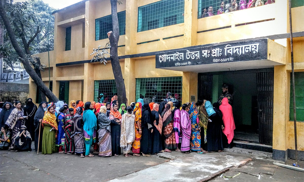 নাসিক নির্বাচনে ভোট গ্রহণ শান্তিপূর্ণ ভাবে