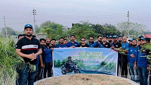 বৃক্ষ রোপণ কর্মসূচি হাতে নিল ইয়ামাহা