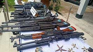 Police renew call for looted arms info reward