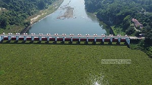 কাপ্তাই বাঁধের জলকপাট রাতে খুলছে, সতর্কতা