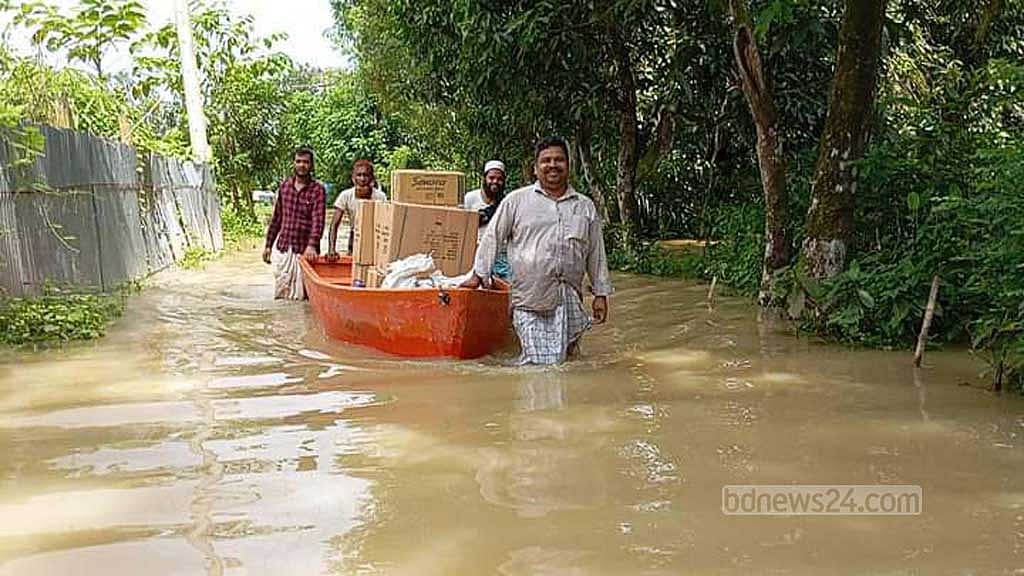 চট্টগ্রামের মীরসরাইয়ের চারটি ইউনিয়নে রোববারও পানি বৃদ্ধির তথ্য রয়েছে। 