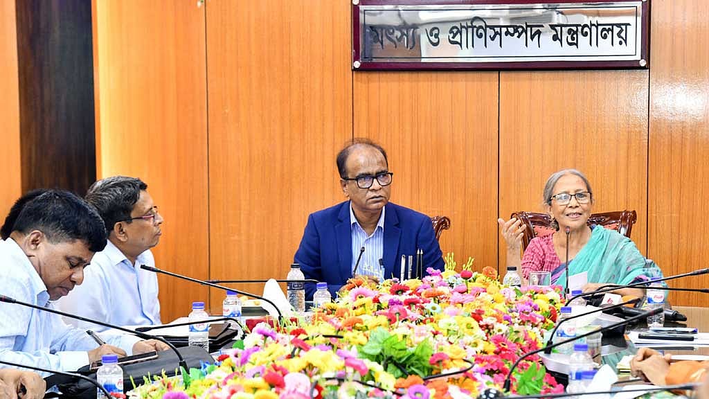 দিয়েছেন মৎস্য ও প্রাণী সম্পদ উপদেষ্টা ফরিদা আখতার।