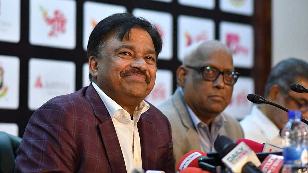 বিসিবি সভাপতি ফারুক আহমেদ।