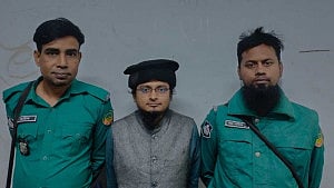মাওলানা সাদের অনুসারী মোয়াজ বিন নূর ৩ দিনের রিমান্ডে