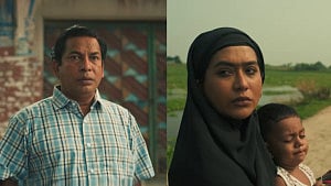 ‘অন্ধকারের গান’: ভিকির কাজে মোশাররফ এই প্রথম