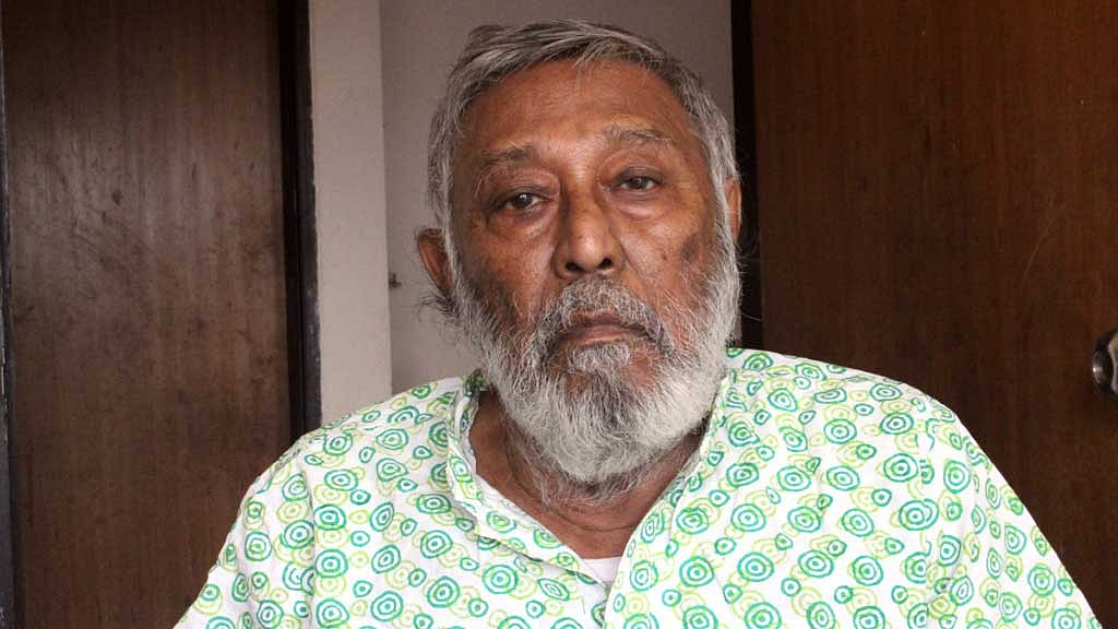 মুক্তিযোদ্ধা এ জেড এম আমিনুল ইসলাম চৌধুরী, ছবি: সালেক খোকন।