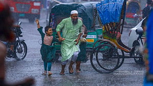 Pain and fun in rain