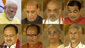 মোদীর নতুন মন্ত্রিসভায় কে কোন দায়িত্বে