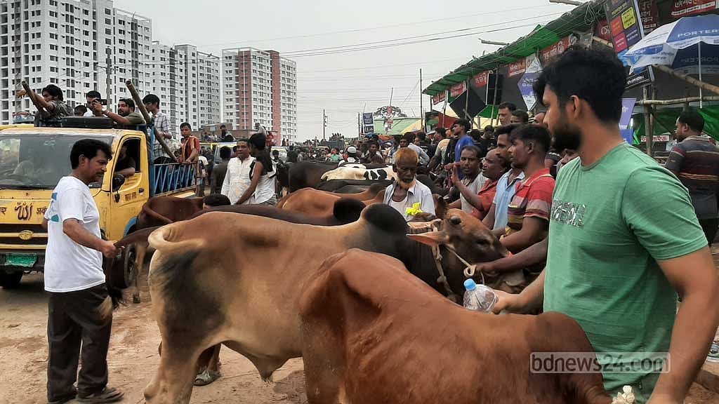 ক্রেতারা বলছেন, শনিবার আগের চেয়ে দাম কম বলেছেন বিক্রেতারা, যে কারণে তাদের পক্ষে দাম বলা সহজ হয়েছে।