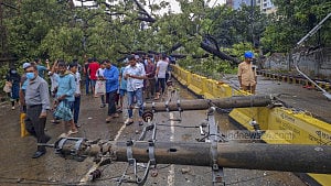 Storm, rain in Chattogram