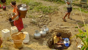 পাহাড়ে তীব্র পানি সঙ্কট