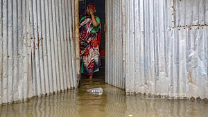 Matuail waterlogged 2 days after cyclone