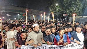আইনজীবী সাইফুল হত্যা: সচিবালয় ঘেরাওয়ের হুঁশিয়ারি ইনকিলাব মঞ্চের