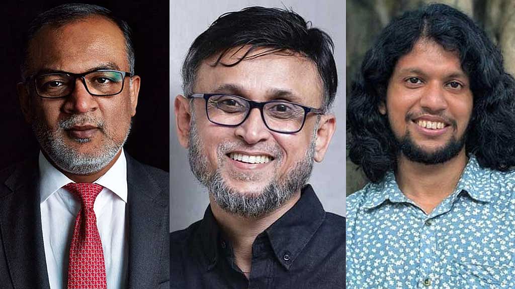 শেখ বশির উদ্দিন, মোস্তফা সরয়ার ফারুকী, মো. মাহফুজ আলম।