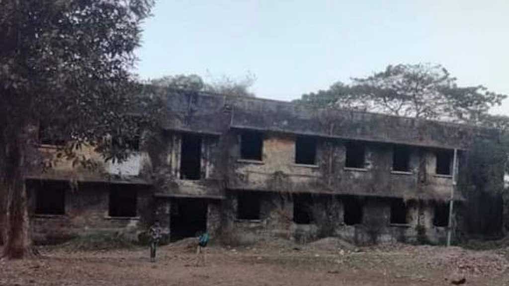 The current condition of the Pahartali Haji Camp in Chattogram.