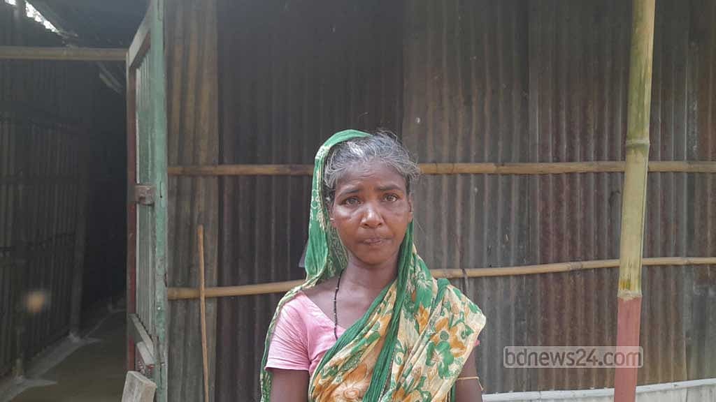 লাক্কাতুরা চা বাগানের শ্রমিক সনুকা।