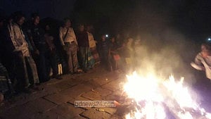কুড়িগ্রামে কারেন্ট জাল ও ইলিশ মাছ জব্দ