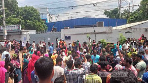 আশুলিয়ায় বন্ধ কারখানাগুলো খুলছে শনিবার