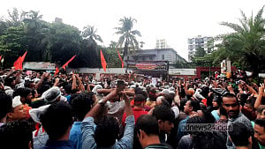‘তাহলে আমরা কোথায় নিরাপদ’: চট্টগ্রামে সনাতন সমাবেশে প্রশ্ন