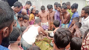 মায়ের সঙ্গে গরু আনতে গিয়ে বজ্রপা‌তে শিশুর মৃত‌্যু