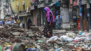 Unrepaired Nazimuddin Road