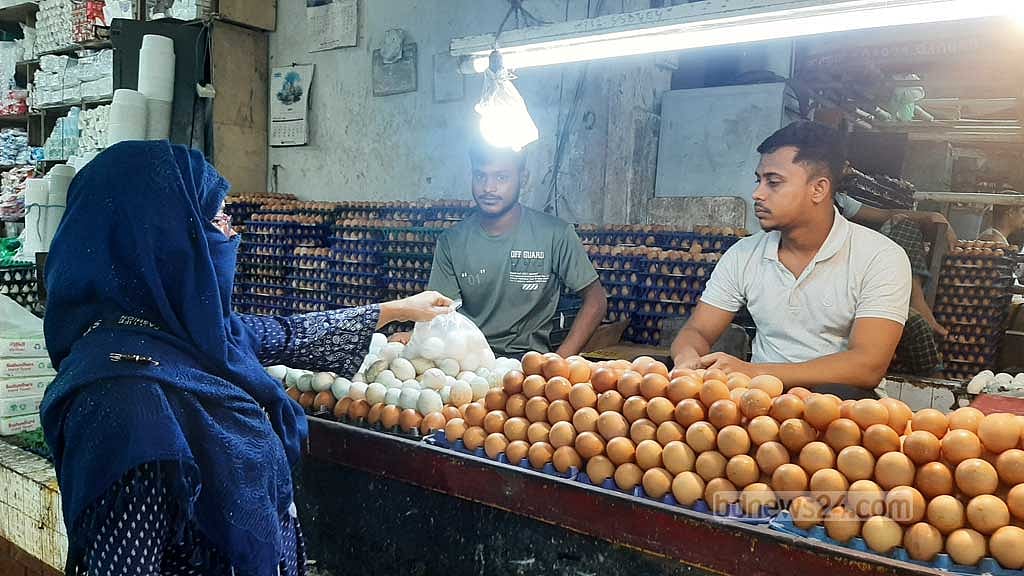 দেশে ডিমের চাহিদা দিনে চার কোটির মত।