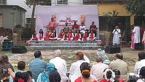নাচ-গান ও কবিতায় বর্ষবরণ চুয়াডাঙ্গায়