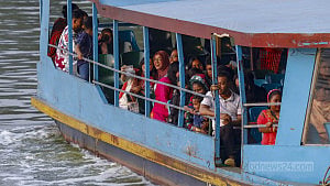 Hatirjheel, an Eid delight hotspot