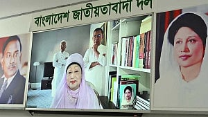 Khaleda greets BNP leaders on Eid