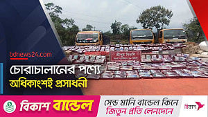 সিলেট সীমান্তে ৬ কোটি টাকার ভারতীয় চোরাই পণ্য জব্দ