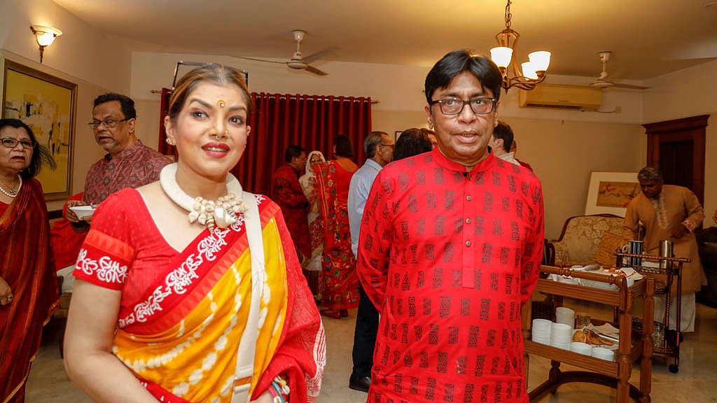 Shahiduzzaman Selim and Rosie Siddiqui.