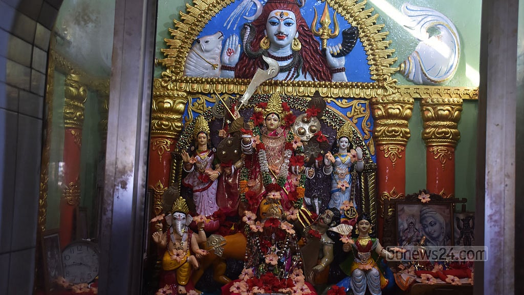 মেধস আশ্রমের অন্যতম তীর্থপীঠ দশভূজা মন্দির।