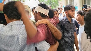 CU clash: 2 students on life support