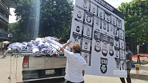 DU taskforce removes DUCSU campaign banners