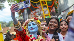 Janmashtami celebrated with vibrant festivities