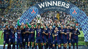 PSG fight back to beat Spurs in Super Cup final