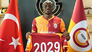 Galatasaray sign Napoli’s Osimhen for Turkish record fee