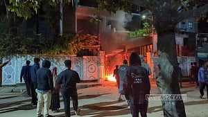 Ex-minister Bir Bahadur’s Bandarban house torched