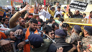 Protests flare outside Bangladeshi missions in India