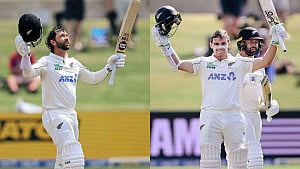 Conway, Latham tons put NZ in control