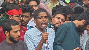 Students call sit-in over DCU push