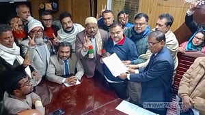 Khaelda files nomination for Dinajpur-3