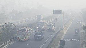 Fog raises risk on Dhaka–Mawa Expressway