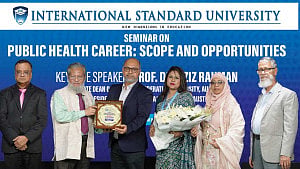 জনস্বাস্থ্য পেশার সম্ভাবনা নিয়ে আইএসইউতে সেমিনার